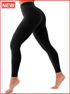 High Waisted Leggings Soft Tummy Control Non See Through Workout Yoga Pants